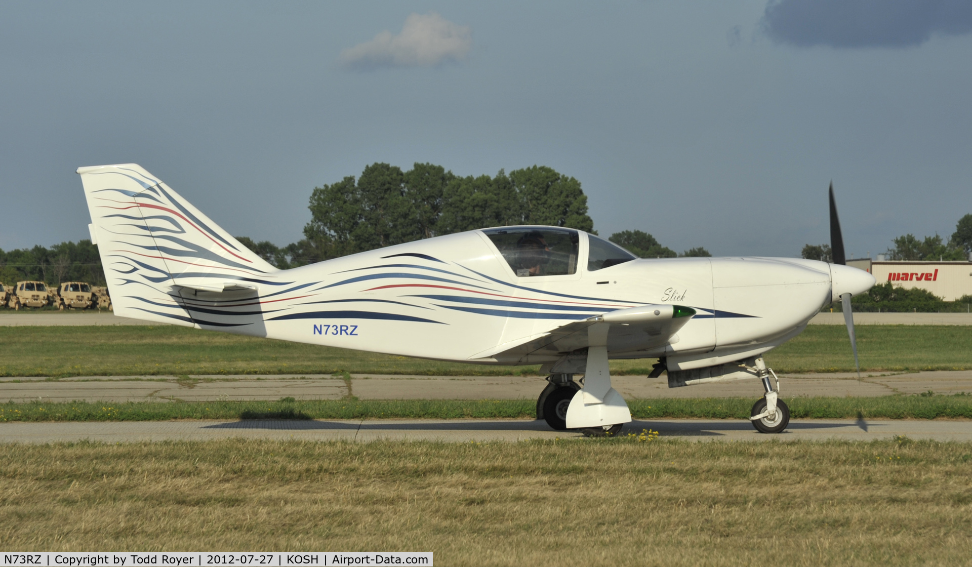 N73RZ, 1985 Stoddard-Hamilton Glasair RG C/N 558, Airventure 2012