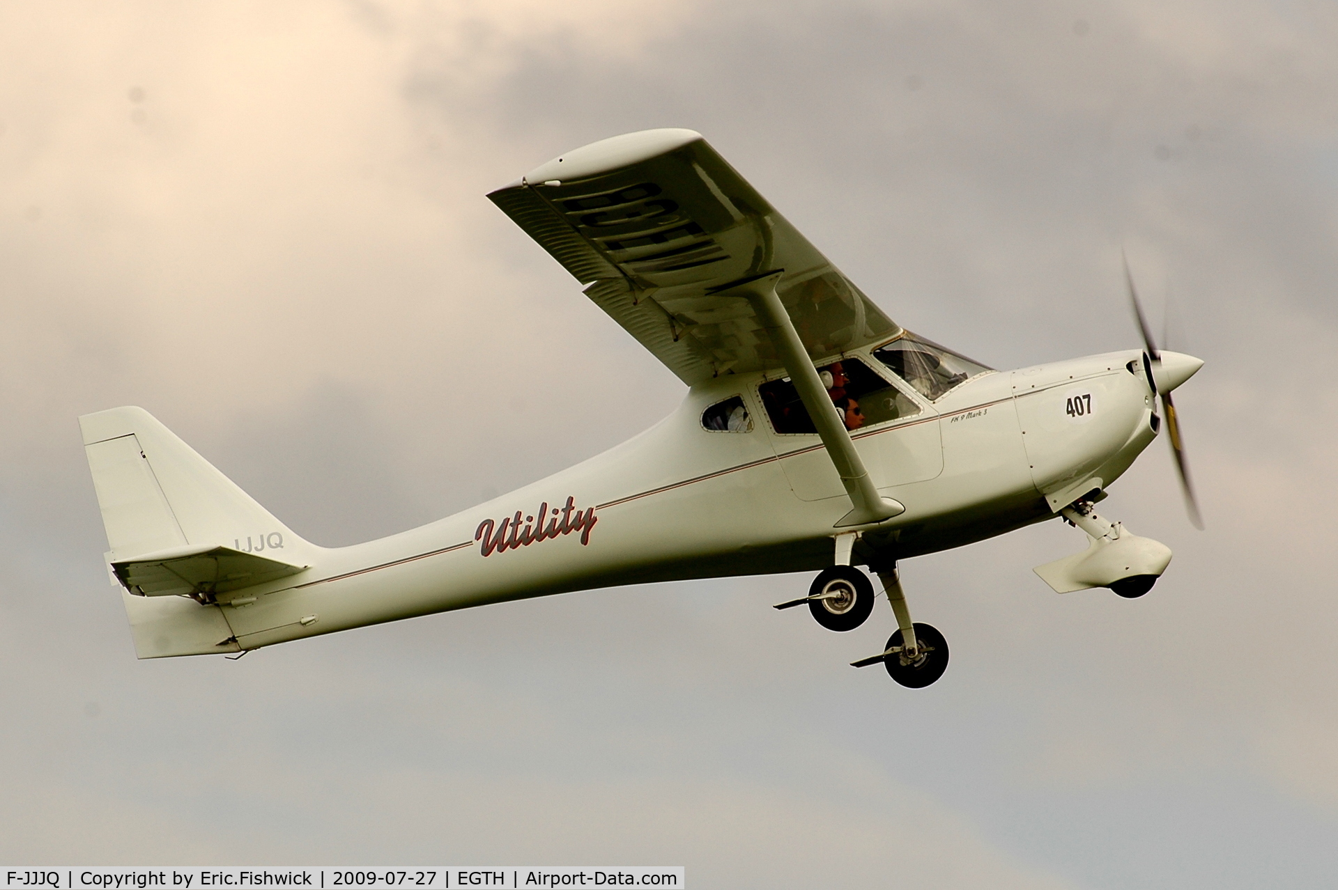F-JJJQ, B & F Technik FK-9 Mark 3 Utility C/N 169, Sadly, it has been reported that this aircraft (No. 401 of 2012 Tour de France ULM) was destroyed attempting a landing on a very technical mountain airfield. (no fatalities)