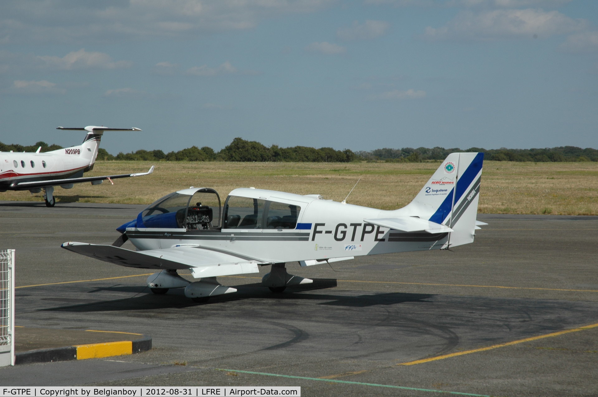 F-GTPE, Robin DR-400-160 Chevalier C/N 2413, Summer time