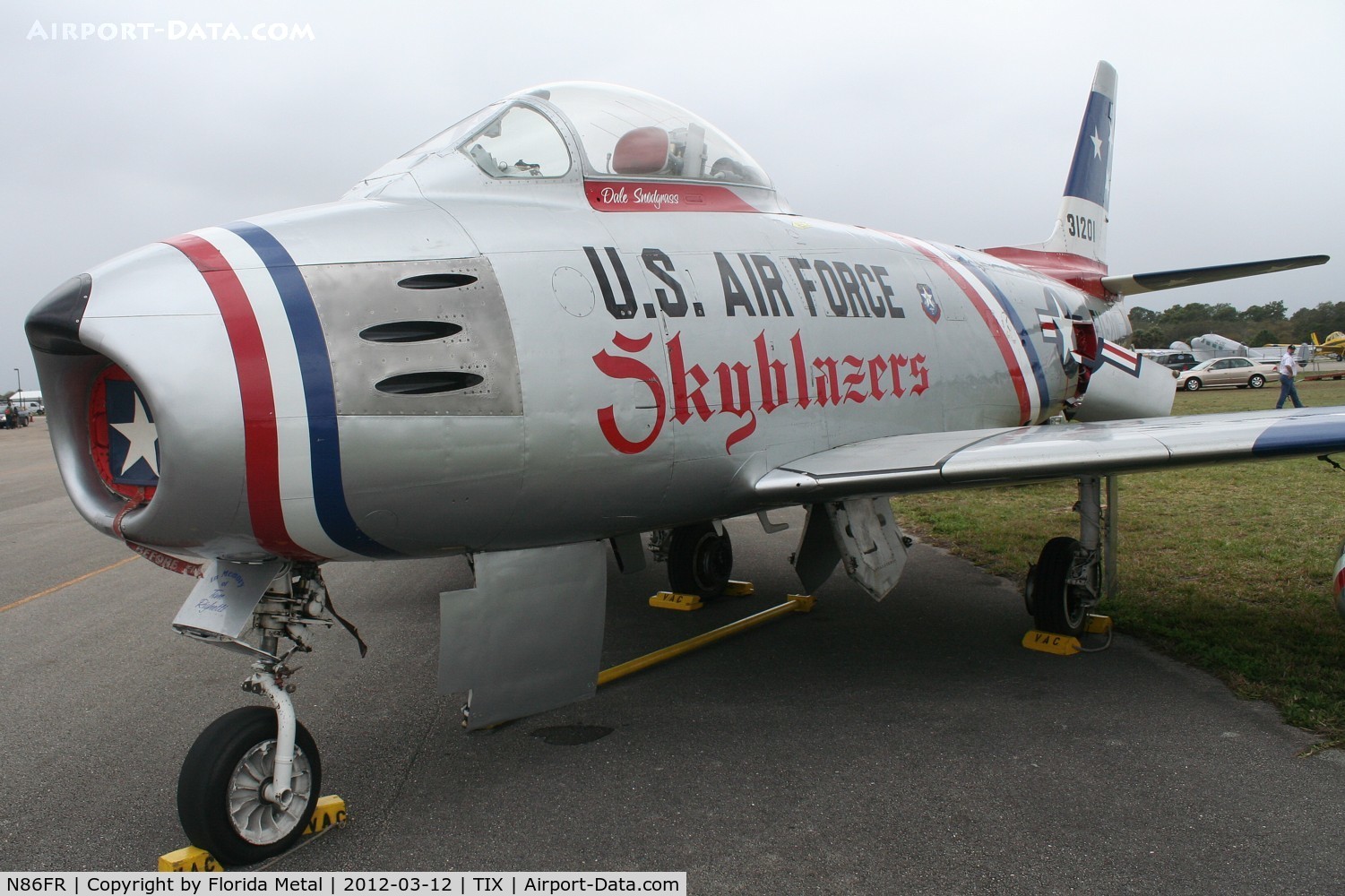 N86FR, 1952 North American F-86F Sabre C/N 191-655, F-86F hasn't flown the last couple of years at this show