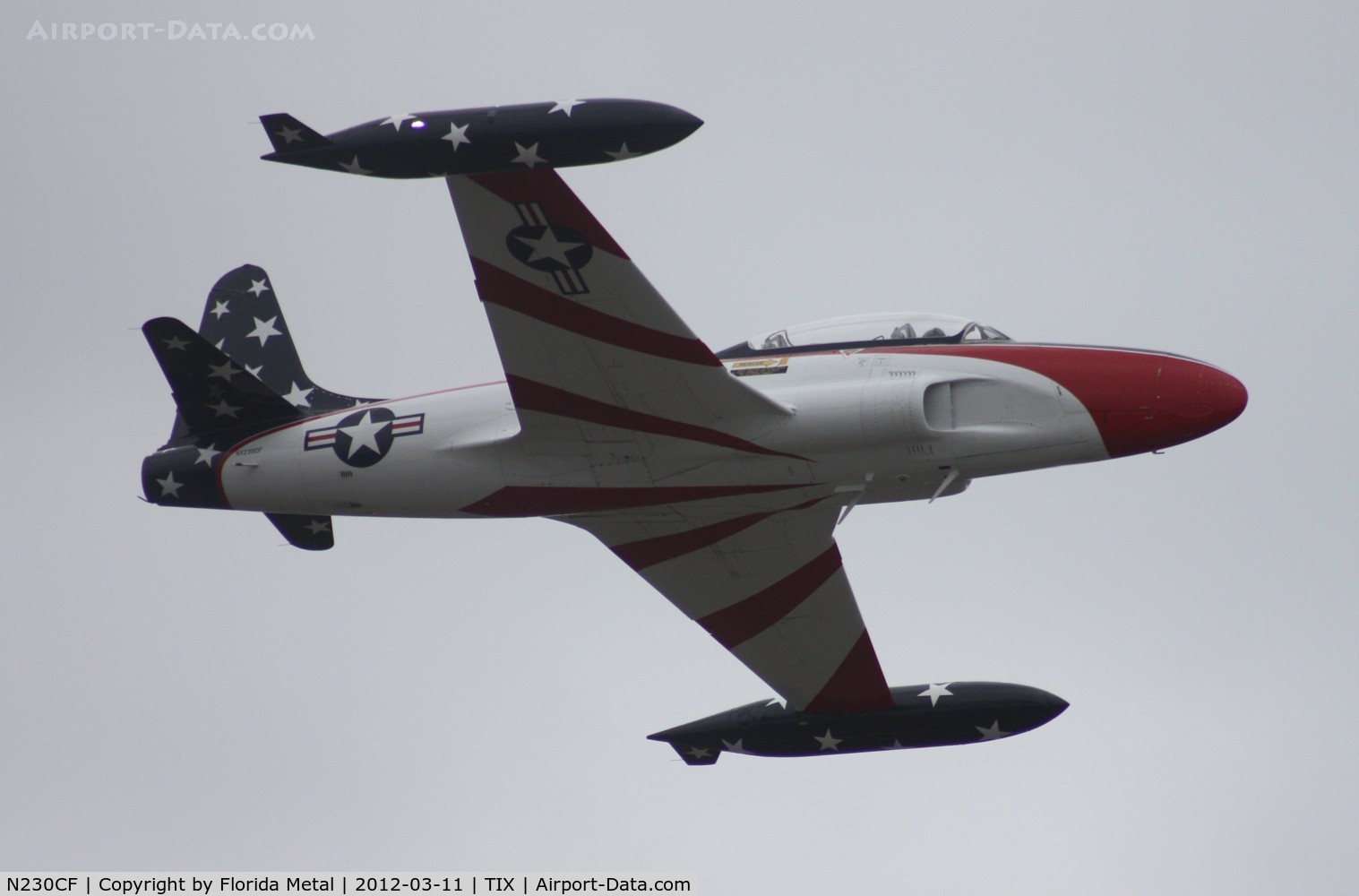 N230CF, 1953 Canadair CT-133 Silver Star 3 C/N T33-24, T-33 last year wore Navy colors for the Centennial