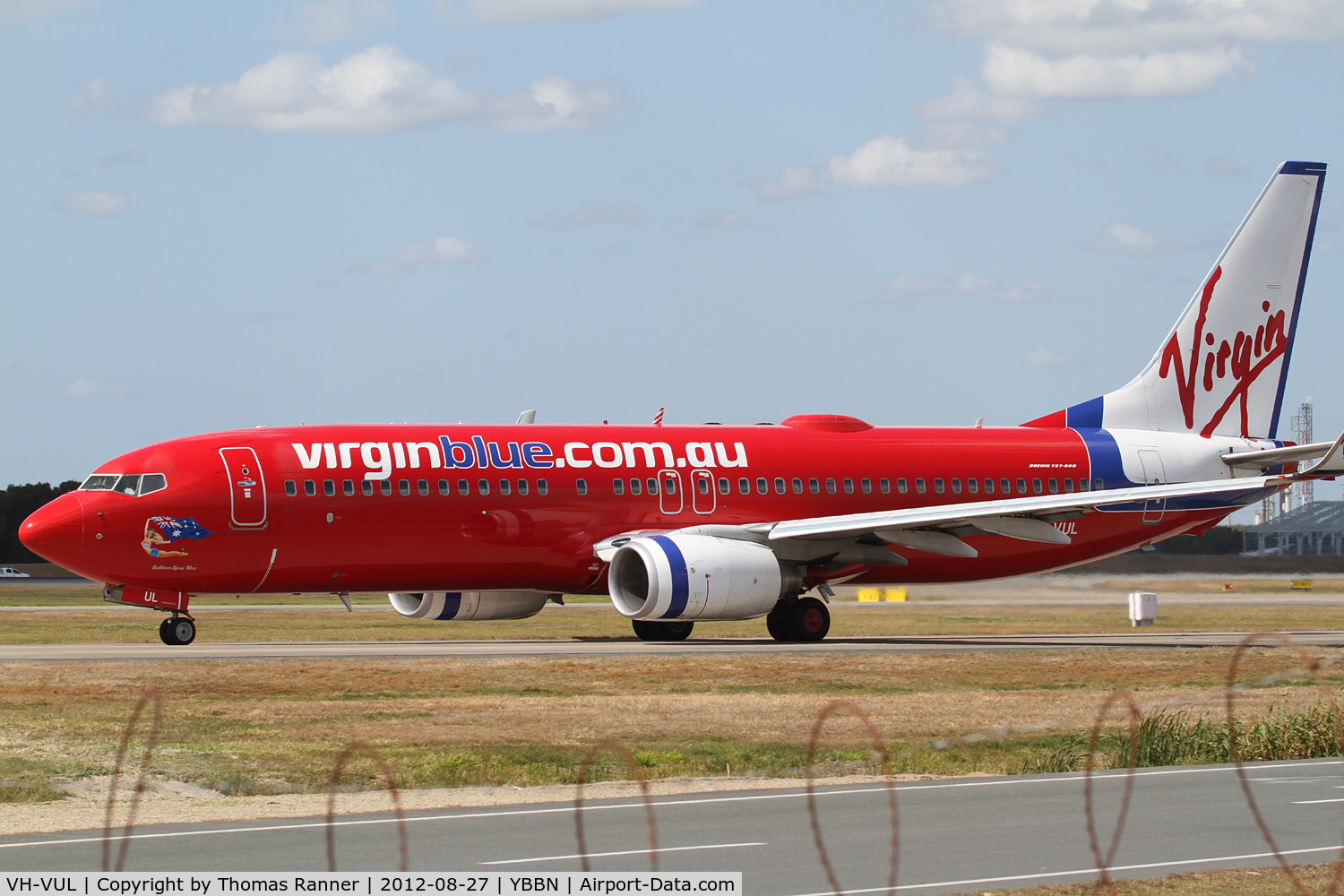VH-VUL, 2007 Boeing 737-8FE C/N 36603/2356, Virgin Australia Boeing 737