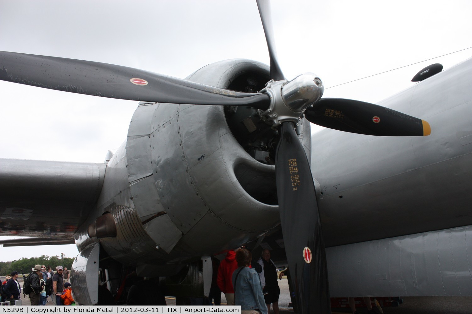 N529B, 1944 Boeing B-29A-60-BN Superfortress C/N 11547, Each of Fifi's engines is named