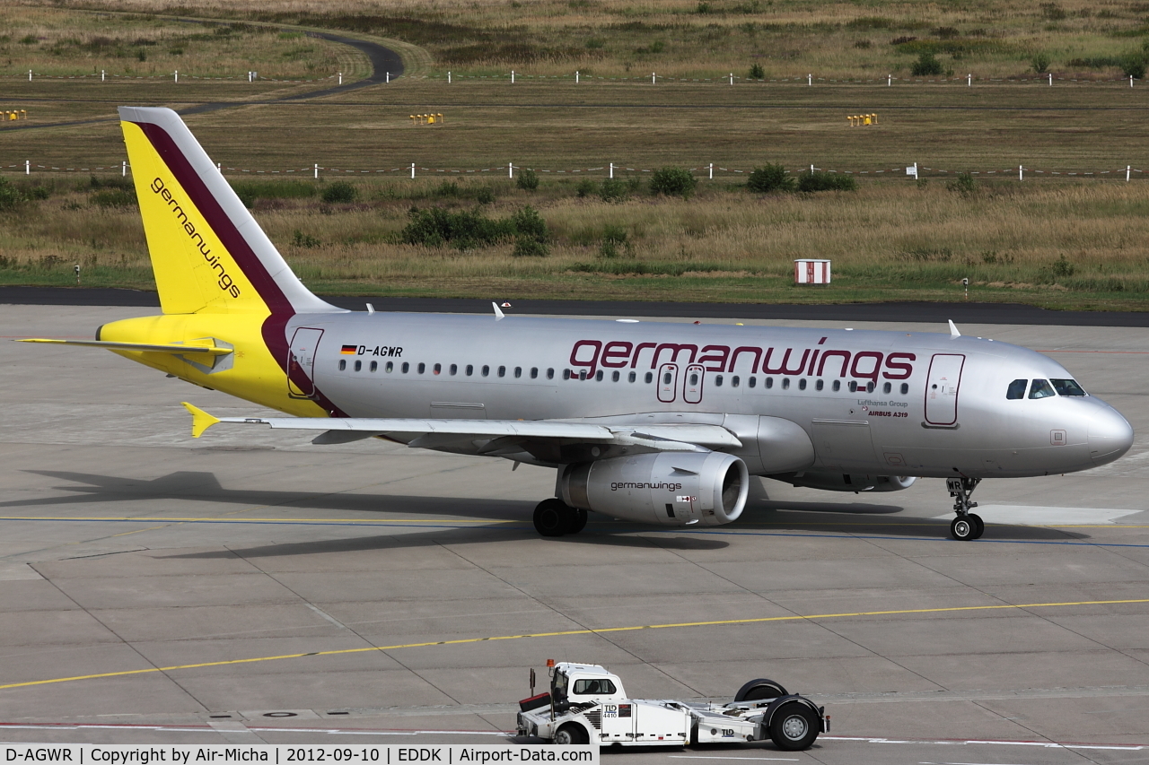 D-AGWR, 2010 Airbus A319-132 C/N 4285, Germanwings, Airbus A319-132, CN: 4285