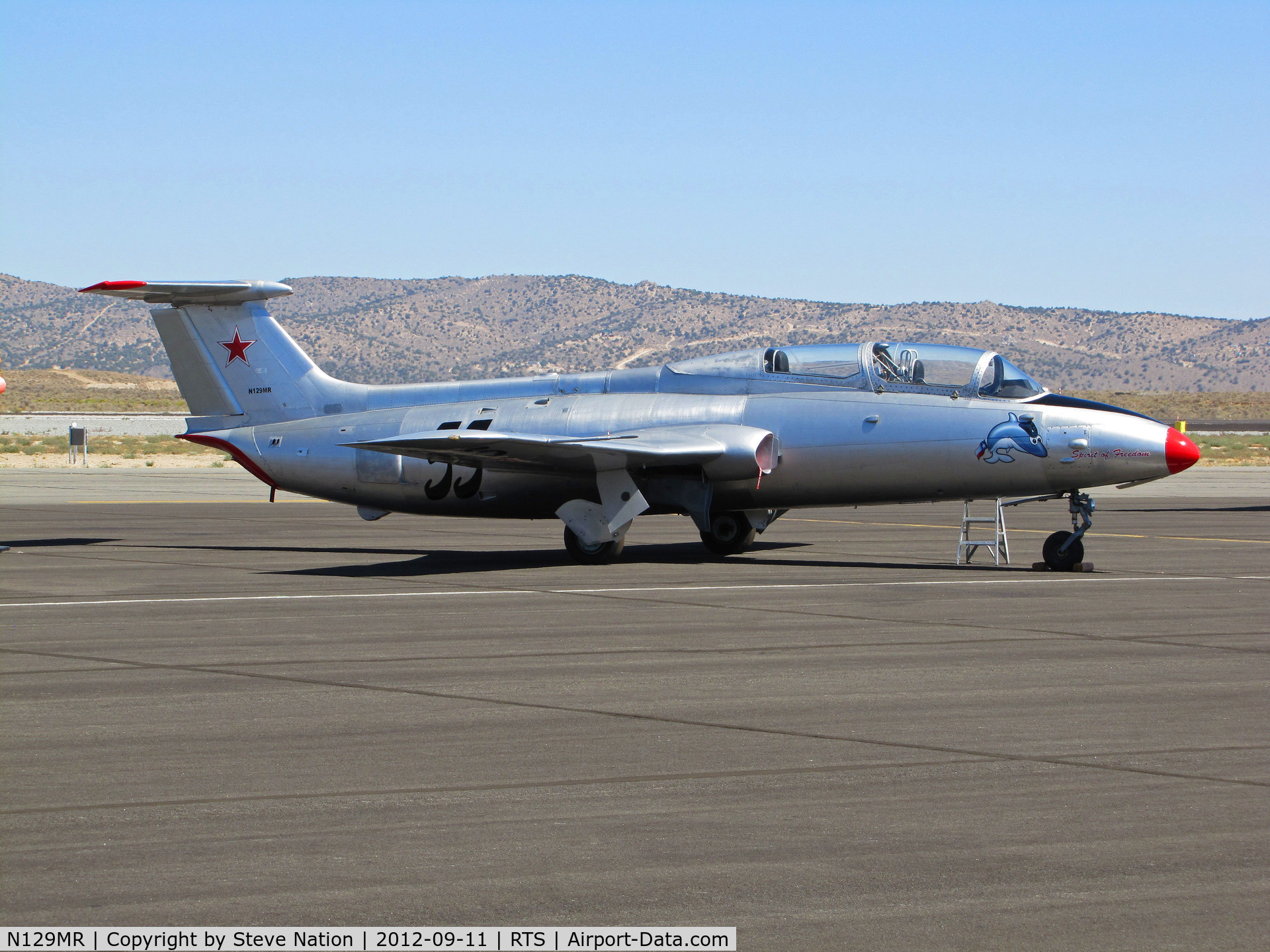 N129MR, 1966 Aero L-29 Delfin C/N 1234, L-29 Delfin #55 