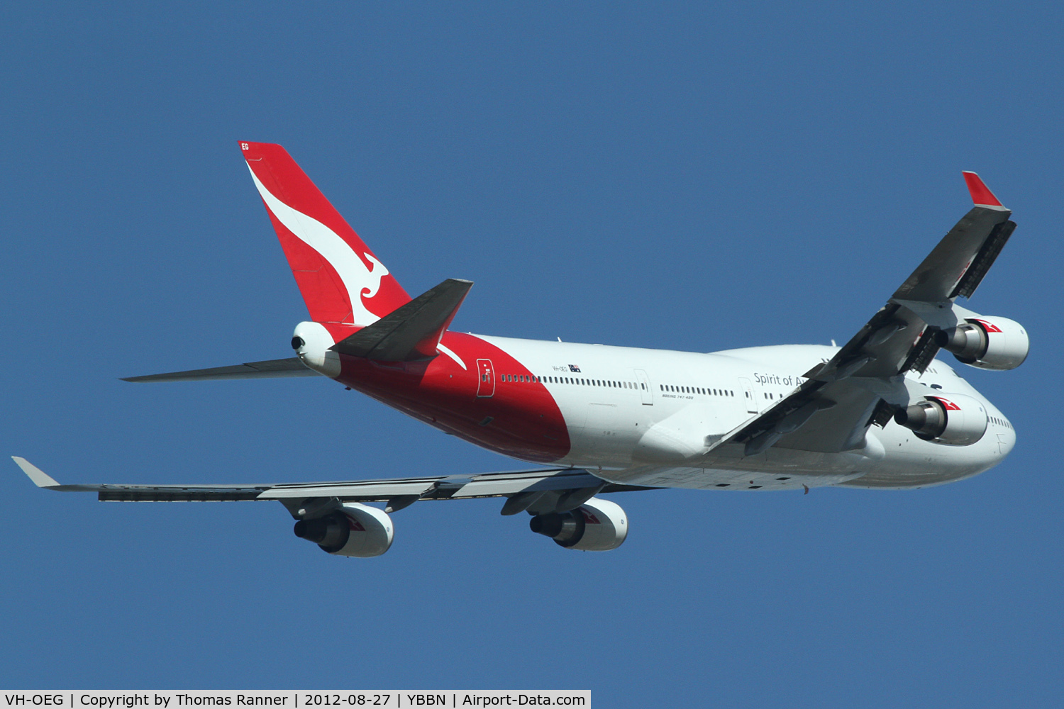 VH-OEG, 2002 Boeing 747-438/ER C/N 32911, Qantas Boeing 747