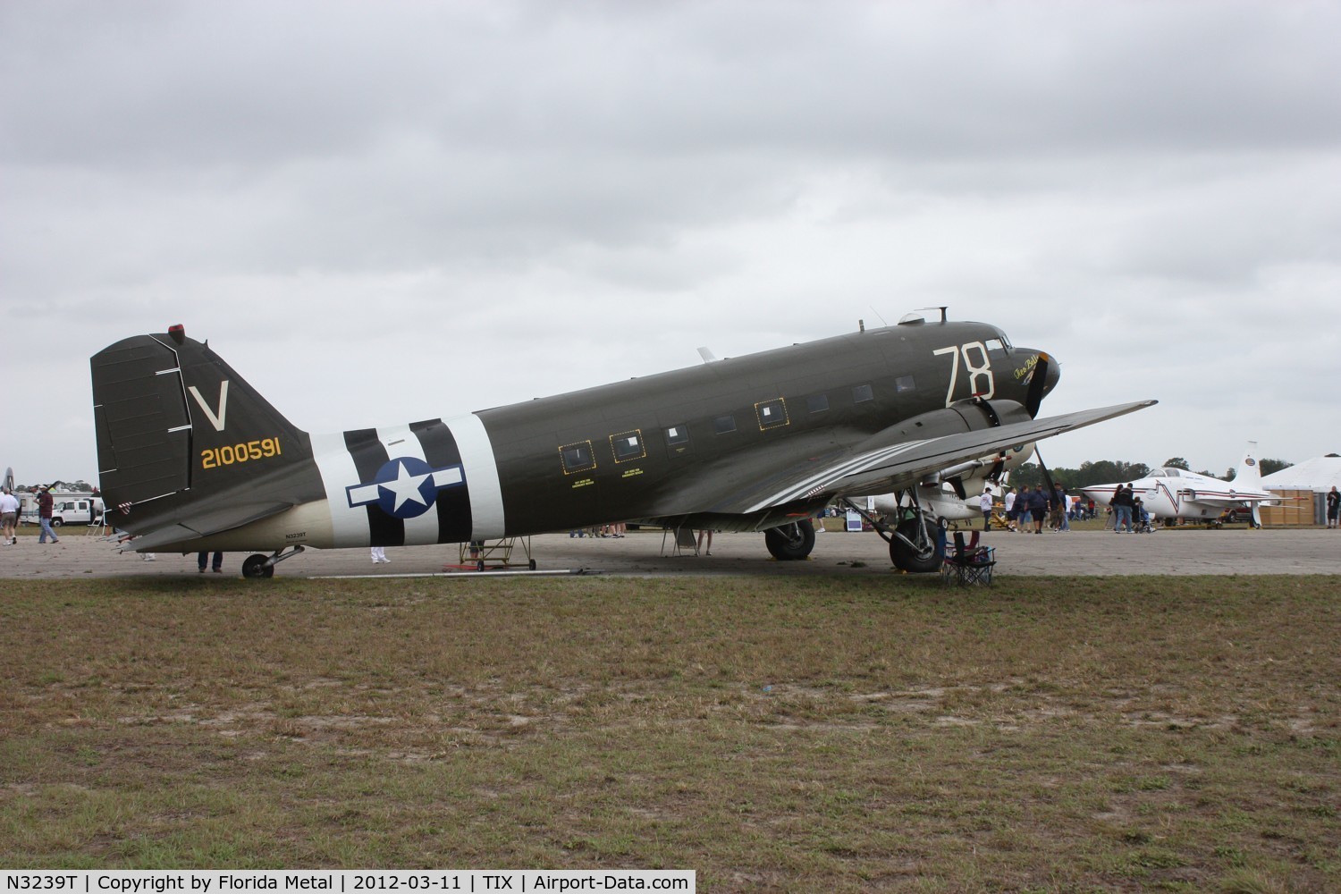 N3239T, 1943 Douglas DC3C-S1C3G (C-47A-65-DL) C/N 19054, Tico Belle