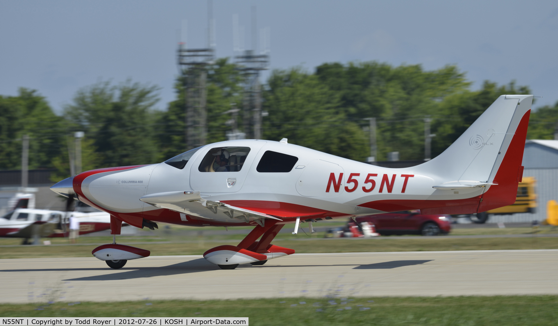 N55NT, 2007 Columbia Aircraft Mfg LC-41-550FG Columbia 400 C/N 41775, Airventure 2012
