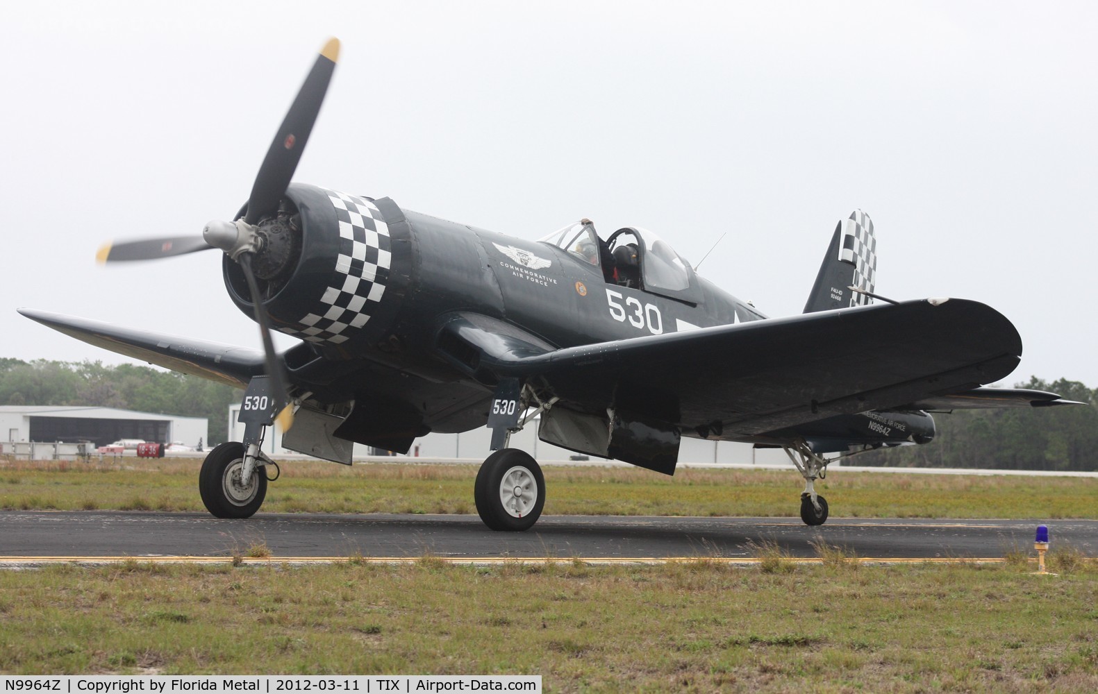 N9964Z, 1943 Goodyear FG-1D Corsair C/N 3729, FG1D Corsair