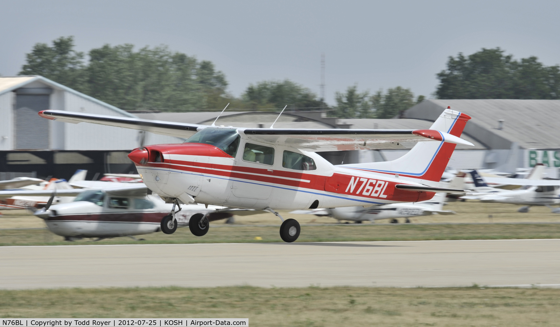 N76BL, 1973 Cessna T210L Turbo Centurion C/N 21059808, Airventure 2012