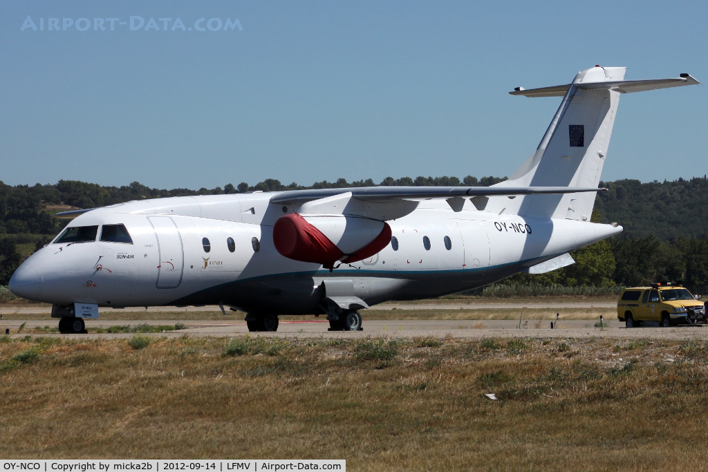 OY-NCO, 2002 Dornier 328-310 C/N 3210, Parked