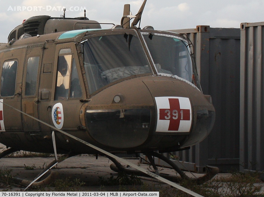 70-16391, 1970 Bell UH-1V Iroquois C/N 16391, UH-1H in storage