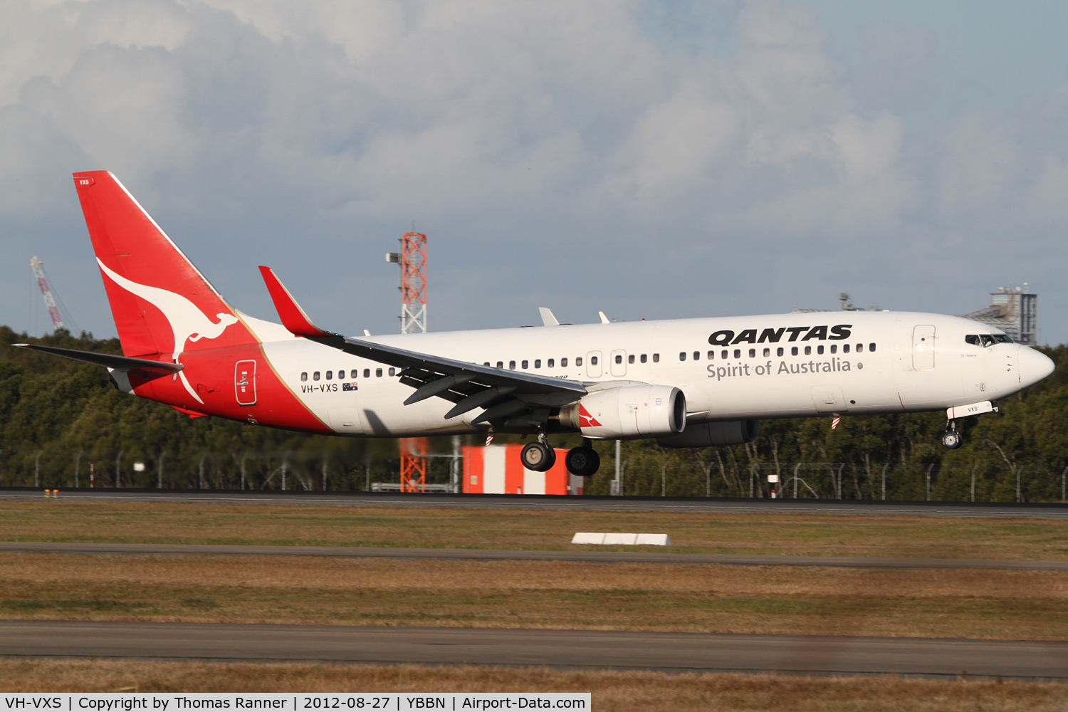 VH-VXS, 2003 Boeing 737-838 C/N 33725, Qantas Boeing 737