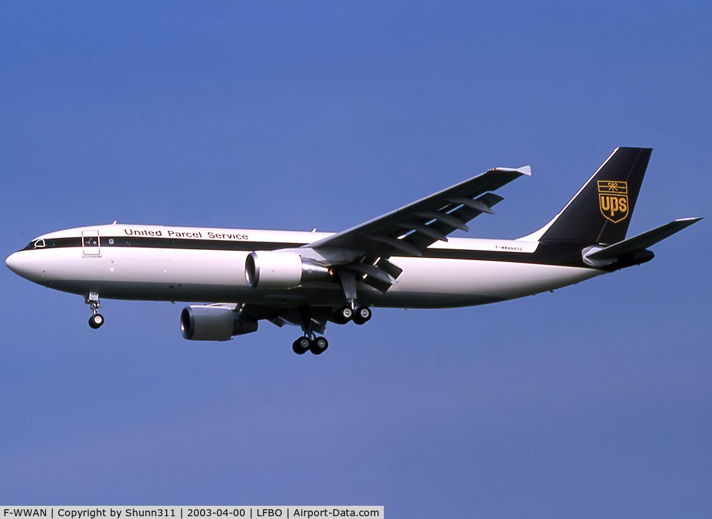 F-WWAN, 2003 Airbus A300F4-622R C/N 832, C/n 0832 - To be N149UP
