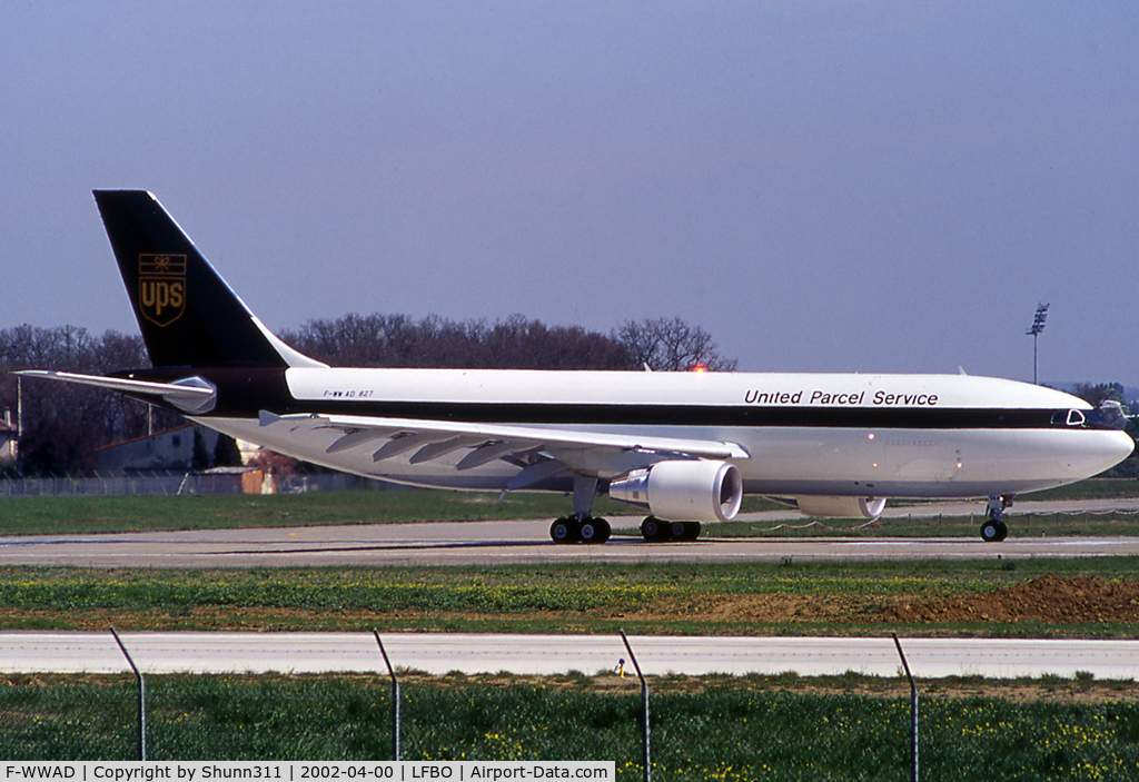 F-WWAD, 2002 Airbus A300F4-622R C/N 827, C/n 0827 - To be N144UP