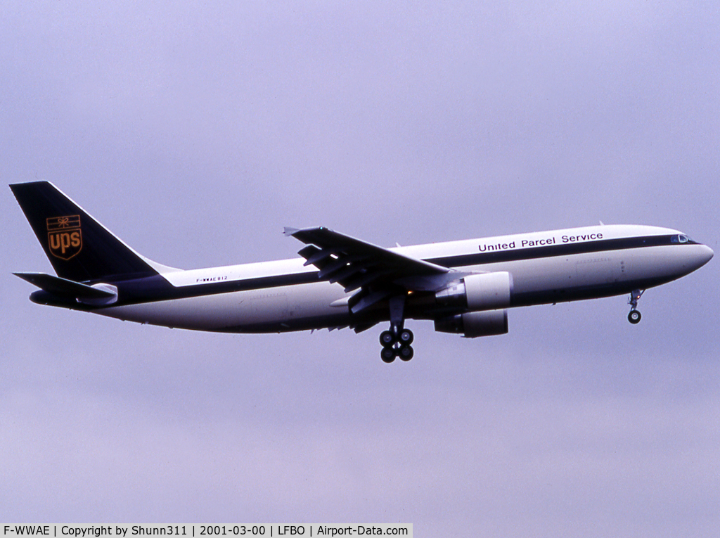 F-WWAE, 2001 Airbus A300F4-622R C/N 0812, C/n 0812 - To be N128UP