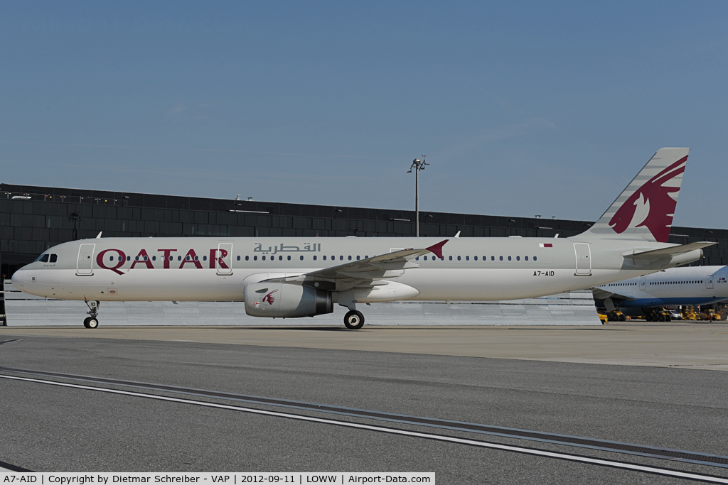 A7-AID, 2010 Airbus A321-231 C/N 4530, Qatar Airways Airbus 321
