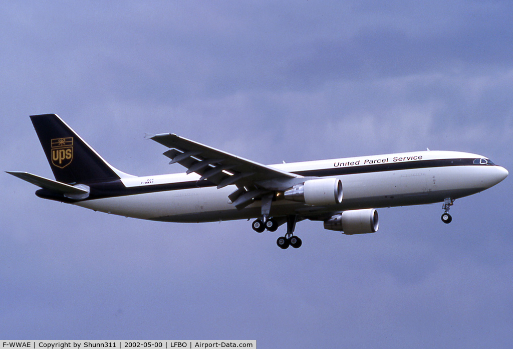 F-WWAE, 2002 Airbus A300F4-622R C/N 828, C/n 0828 - To be N145UP