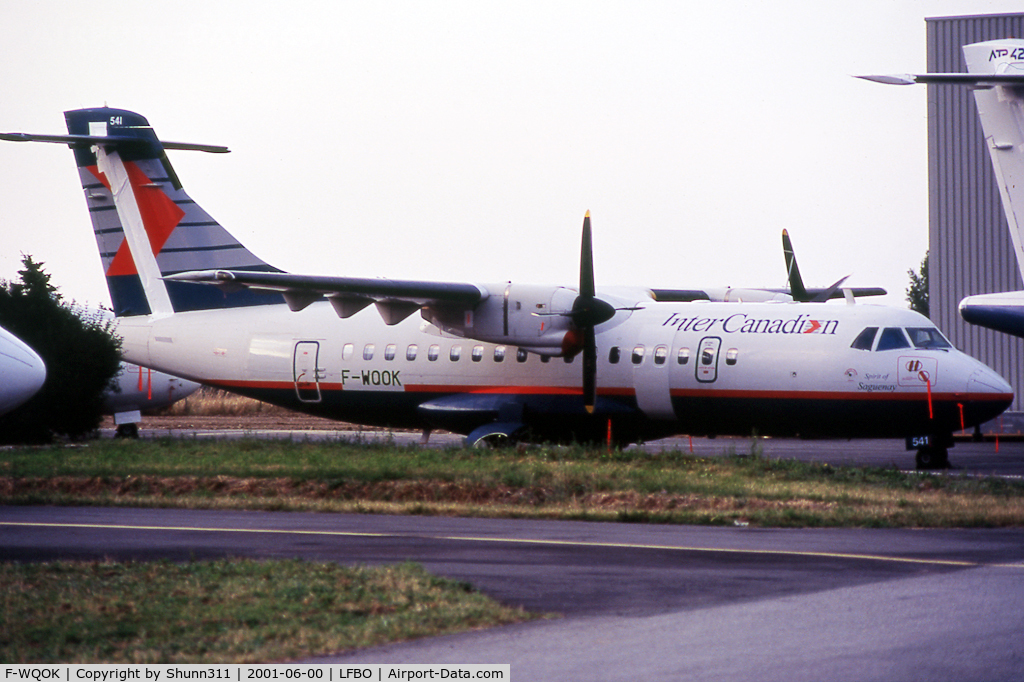F-WQOK, 1988 ATR 42-300 C/N 088, C/n 0088 - Stored in Inter-Canadian c/s... Ex. C-FNCP