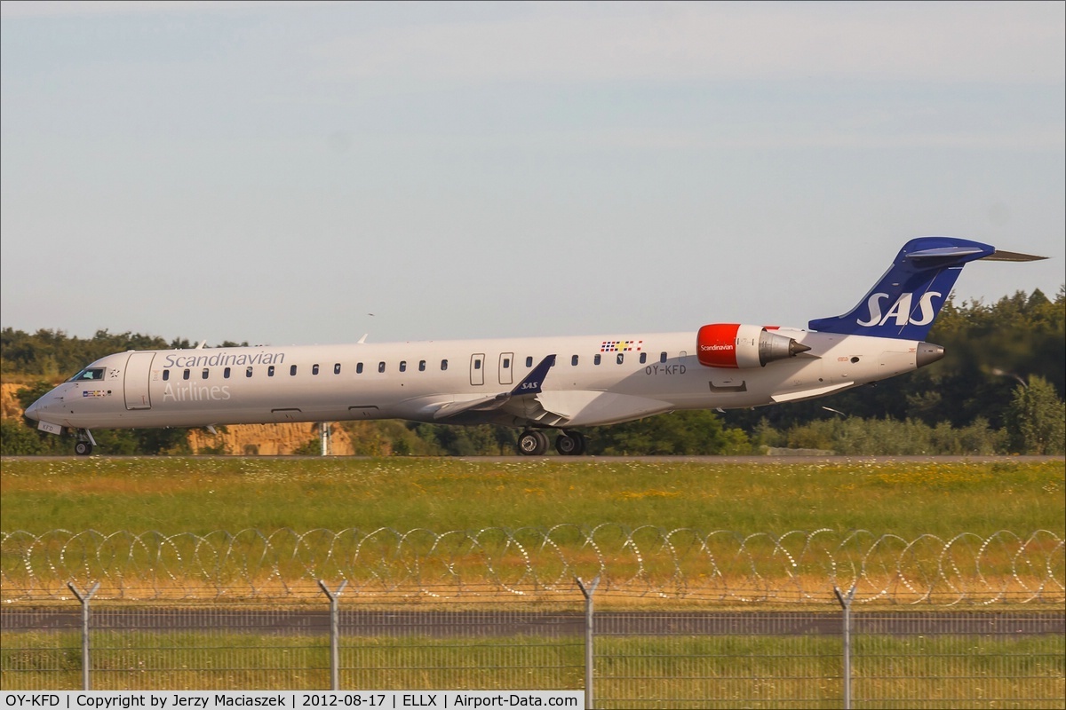 OY-KFD, 2009 Bombardier CRJ-900 (CL-600-2D24) C/N 15221, CRJ-900