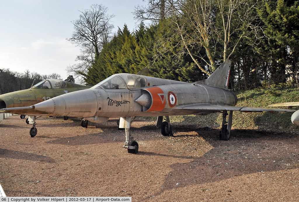 06, 1959 Dassault Mirage IIIA C/N 06, at savigny-les-Beaune