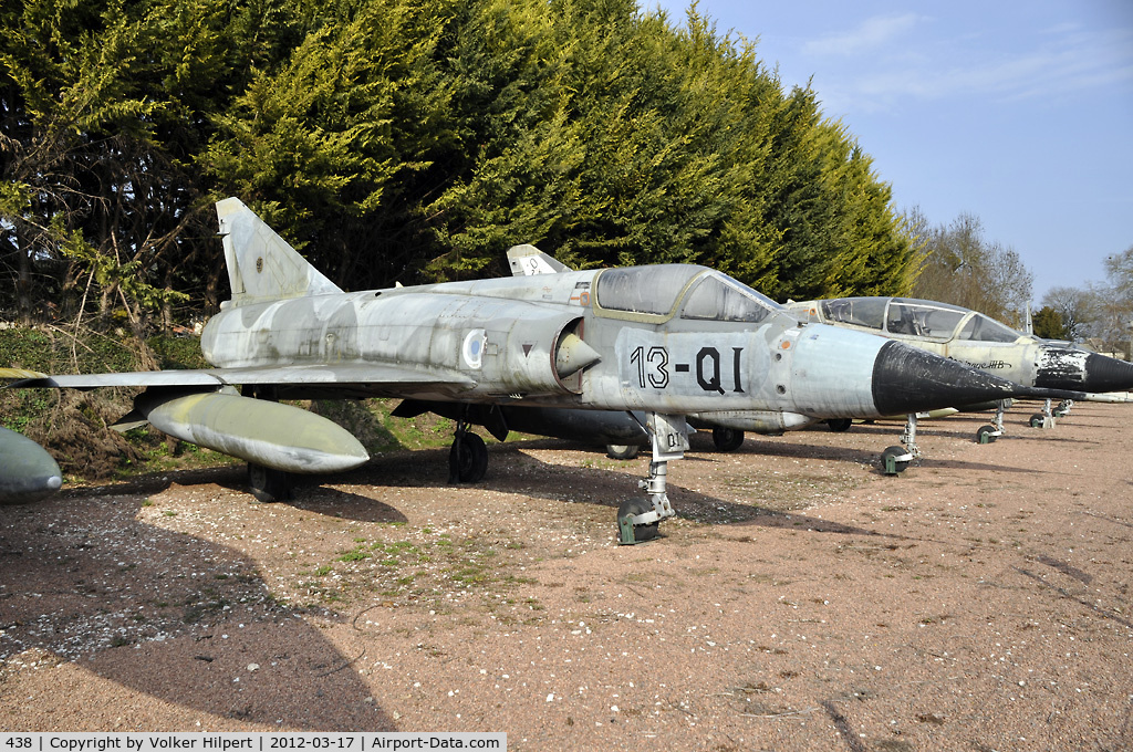 438, Dassault Mirage IIIE C/N 438, at Savigny-les-Beaune