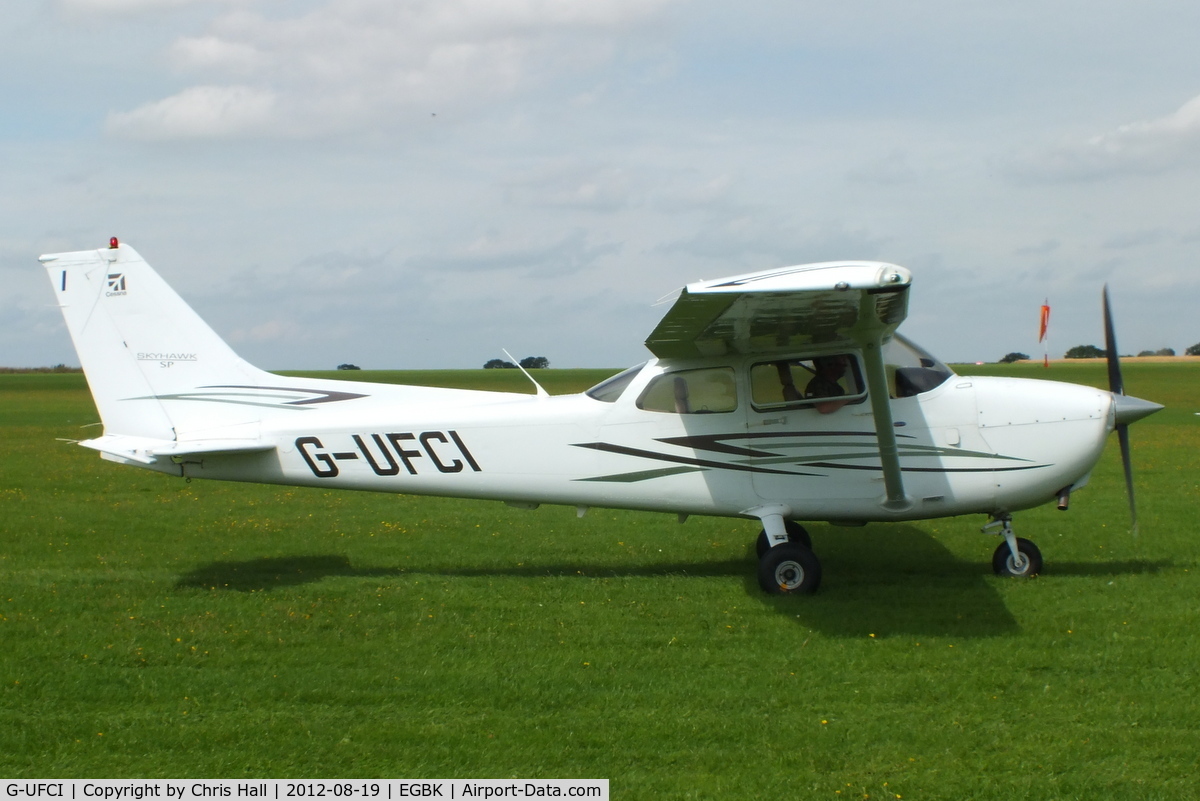 G-UFCI, 2007 Cessna 172S C/N 172S-10508, at the 2012 Sywell Airshow