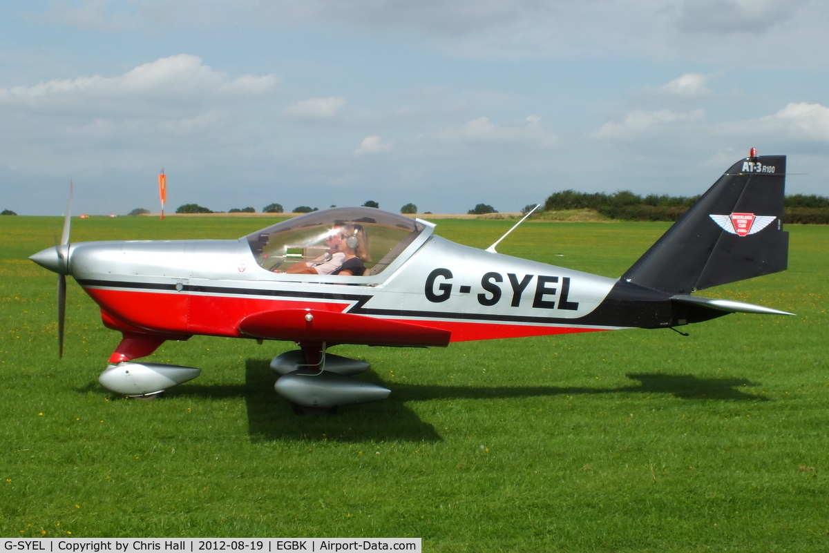 G-SYEL, 2006 Aero AT-3 R100 C/N AT3-019, at the 2012 Sywell Airshow