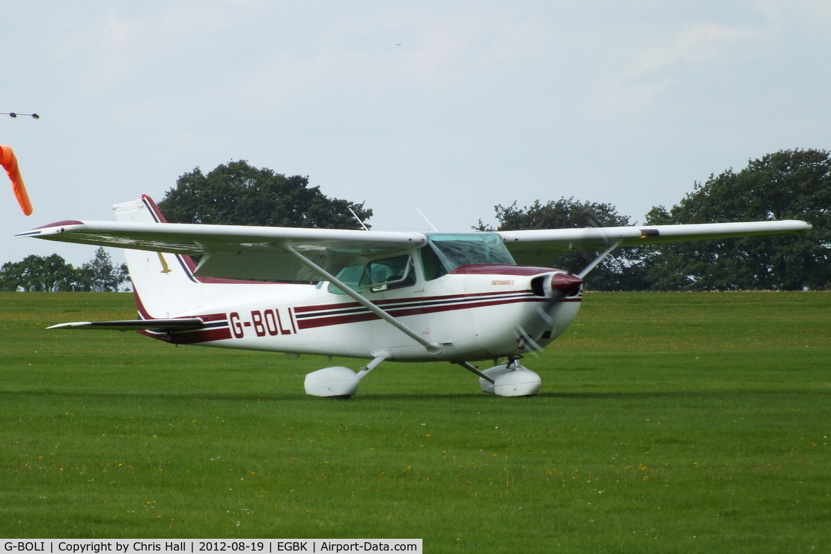 G-BOLI, 1981 Cessna 172P C/N 172-75484, at the 2012 Sywell Airshow