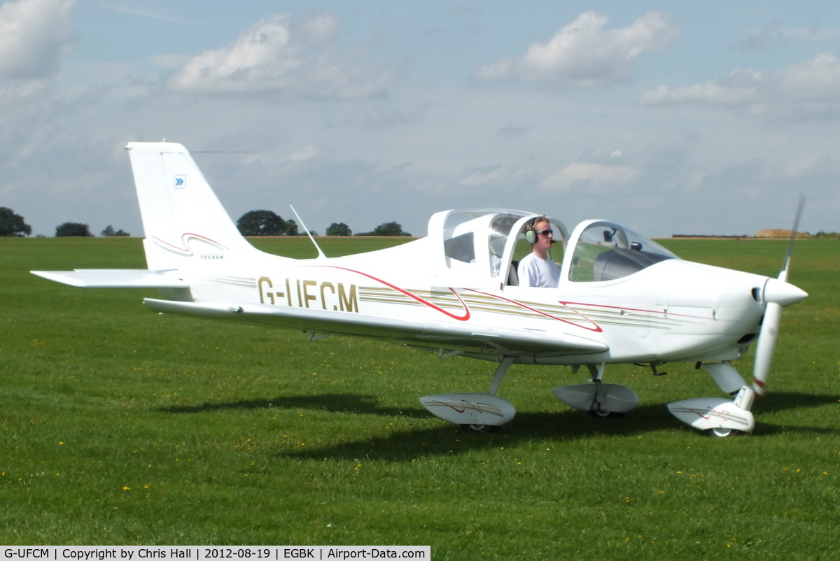 G-UFCM, 2011 Tecnam P-2002JF Sierra C/N 192, at the 2012 Sywell Airshow