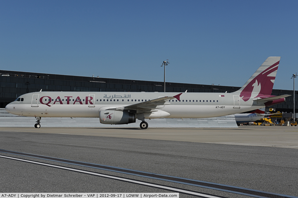 A7-ADY, 2008 Airbus A321-231 C/N 3636, Qatar Airways Airbus 321