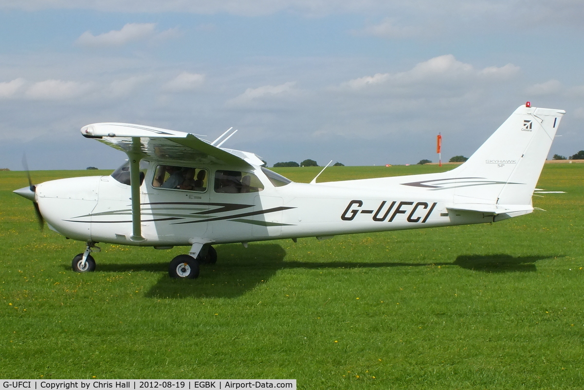 G-UFCI, 2007 Cessna 172S C/N 172S-10508, at the 2012 Sywell Airshow