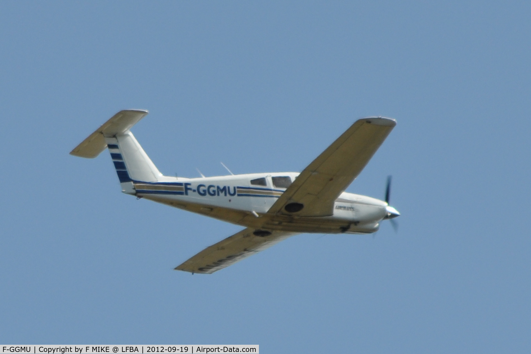 F-GGMU, Piper PA-28RT-201T Turbo Arrow IV C/N 28R-8031014, aircraft from airways Cnie