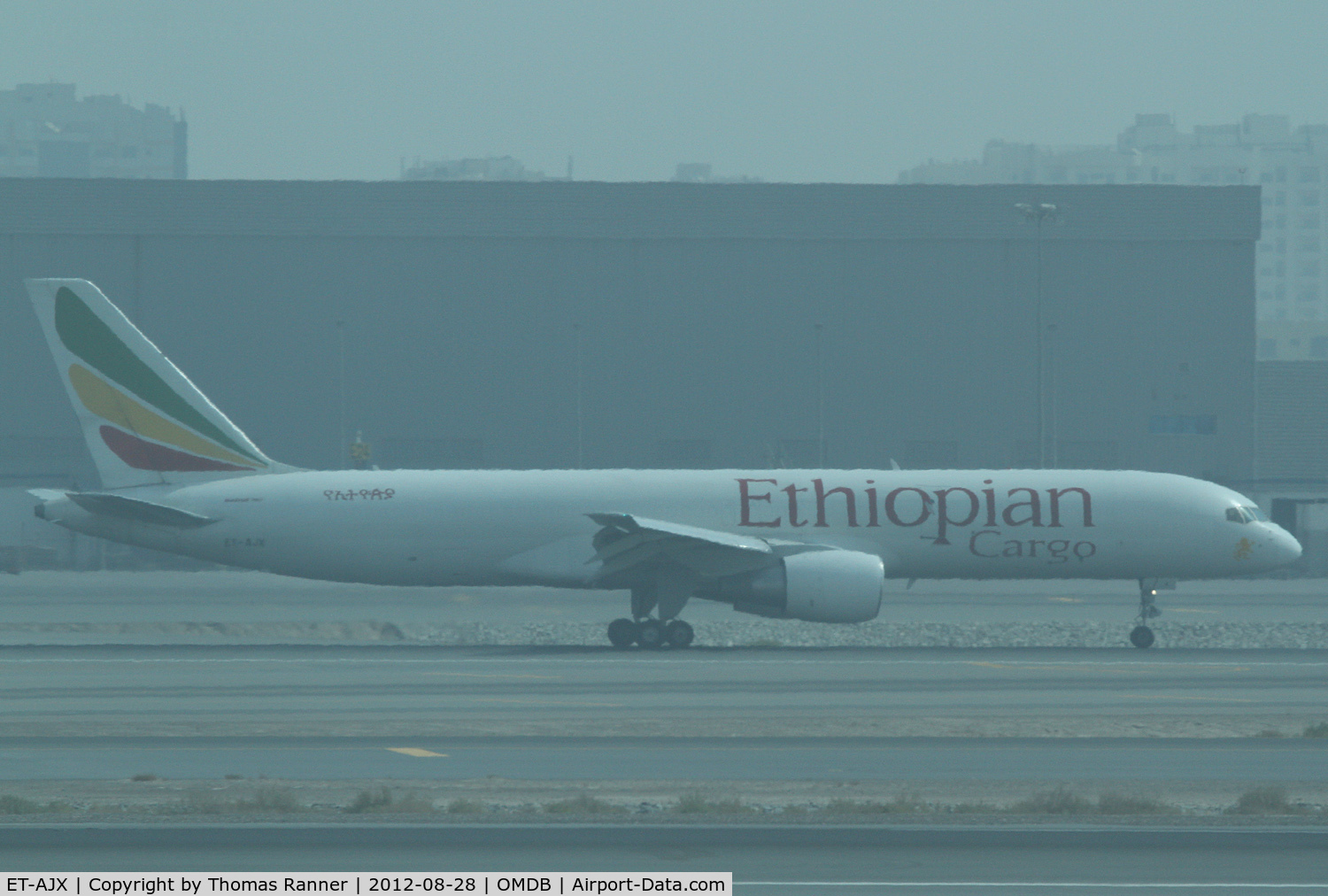 ET-AJX, 1991 Boeing 757-260/PCF C/N 25014/348, Ethiopian Cargo Boeing 757