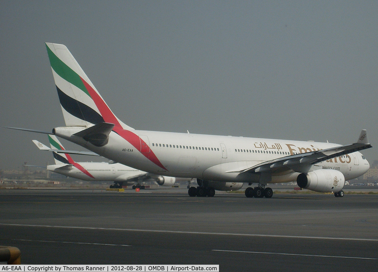 A6-EAA, 2000 Airbus A330-243 C/N 348, Emirates Airbus A330