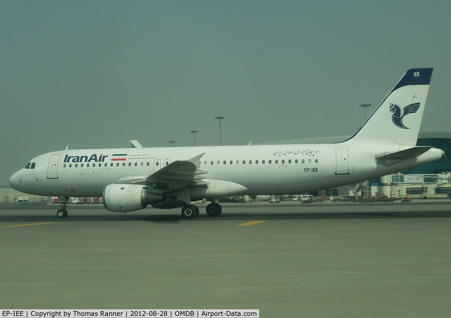 EP-IEE, 1992 Airbus A320-211 C/N 303, Iran Air Airbus A320