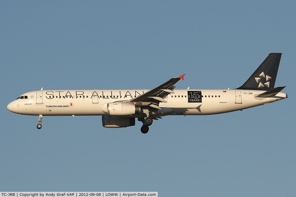 TC-JRB, 2006 Airbus A321-231 C/N 2868, Turkish Airlines A321
