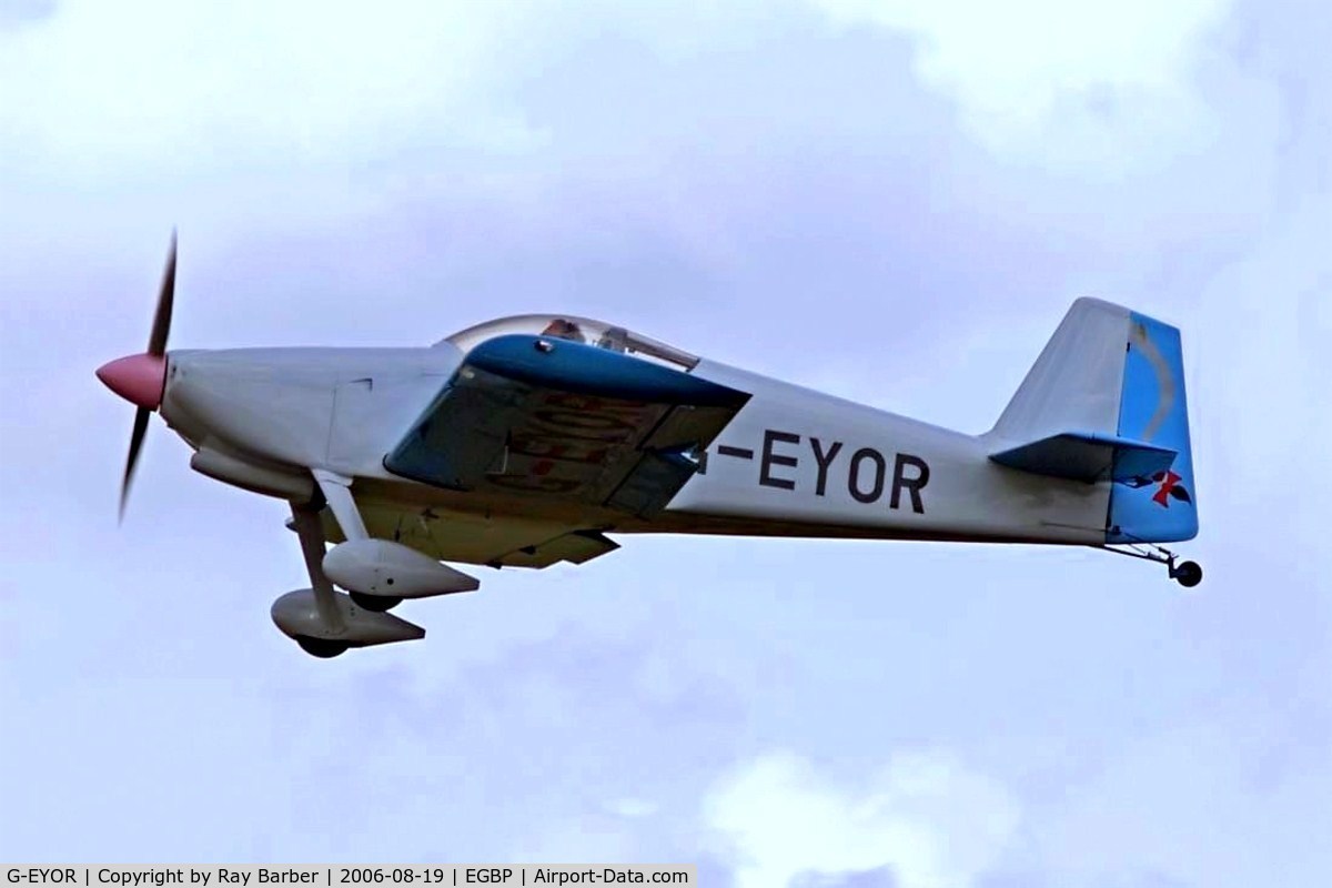 G-EYOR, 2001 Vans RV-6 C/N PFA 181A-13259, Van's RV-6 [PFA 181A-13259] Kemble~G 19/08/2006