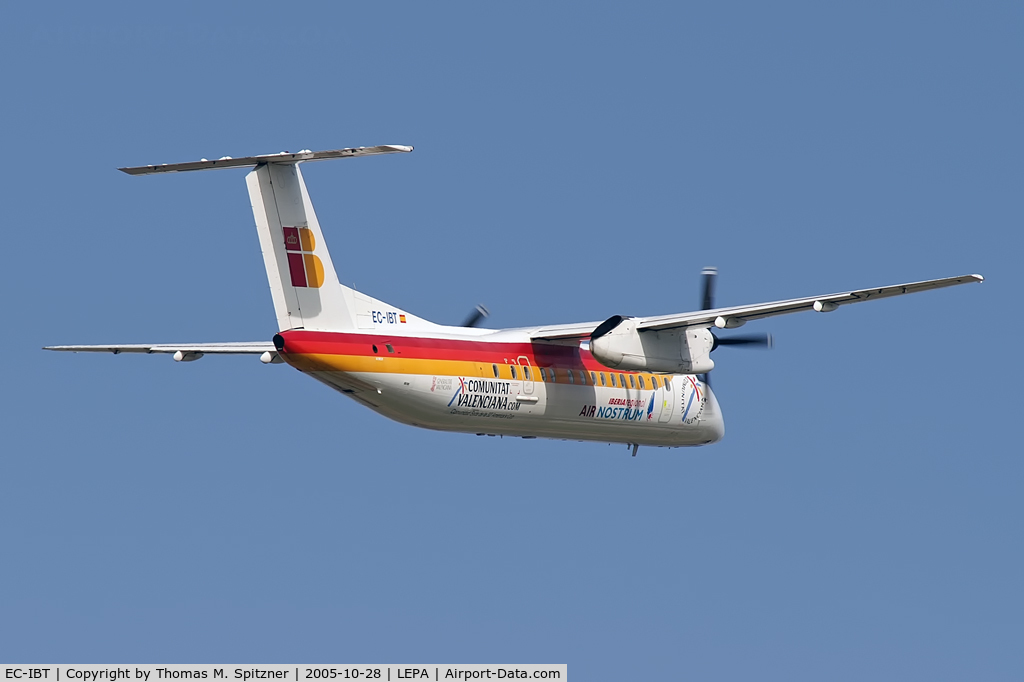 EC-IBT, 2000 De Havilland Canada DHC-8Q-315 Dash 8 C/N 561, Iberia Regional by Air Nostrum EC-IBT