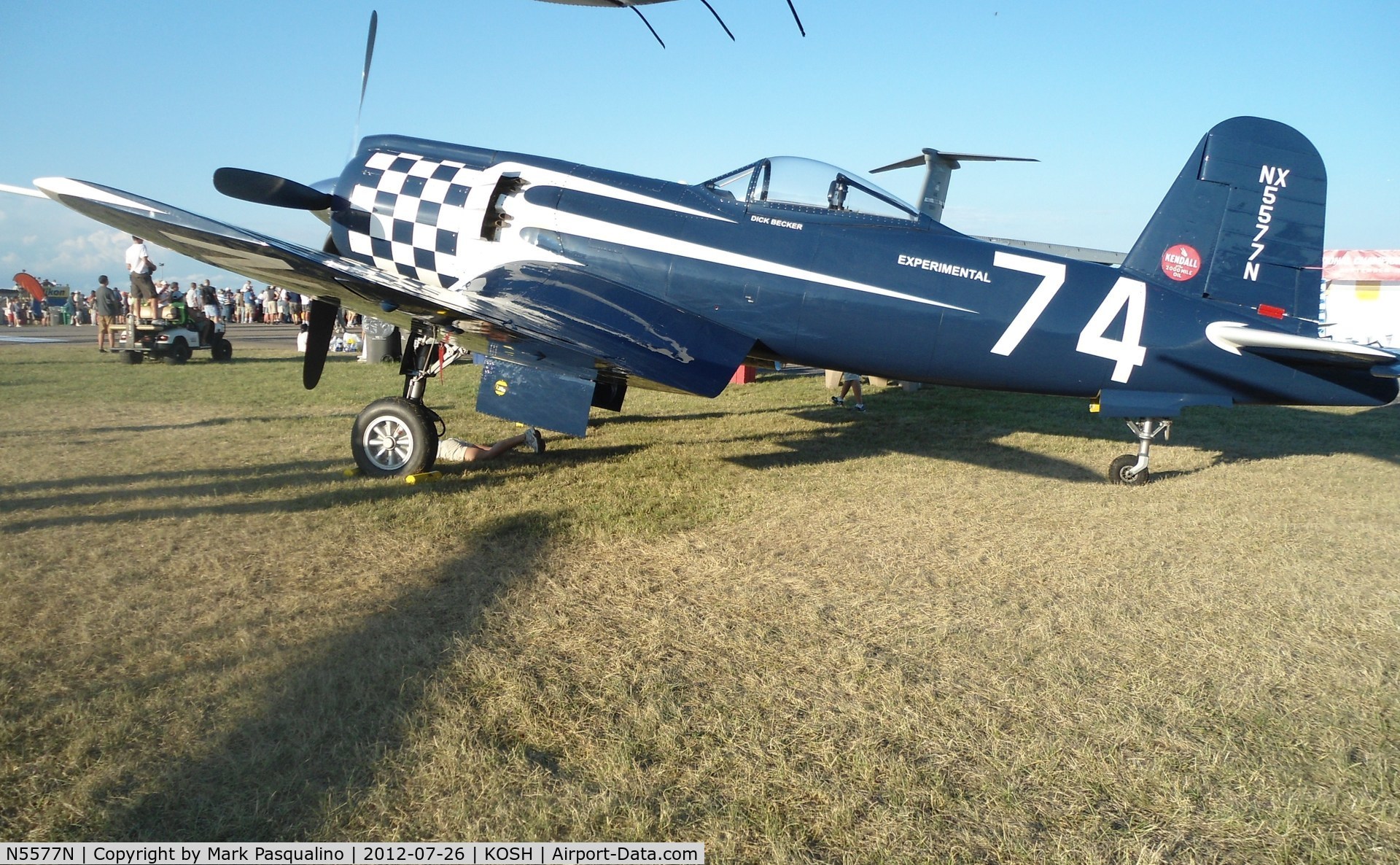 N5577N, 1946 Goodyear F2G-2 Corsair C/N 6172 (88463), Goodyear F2G