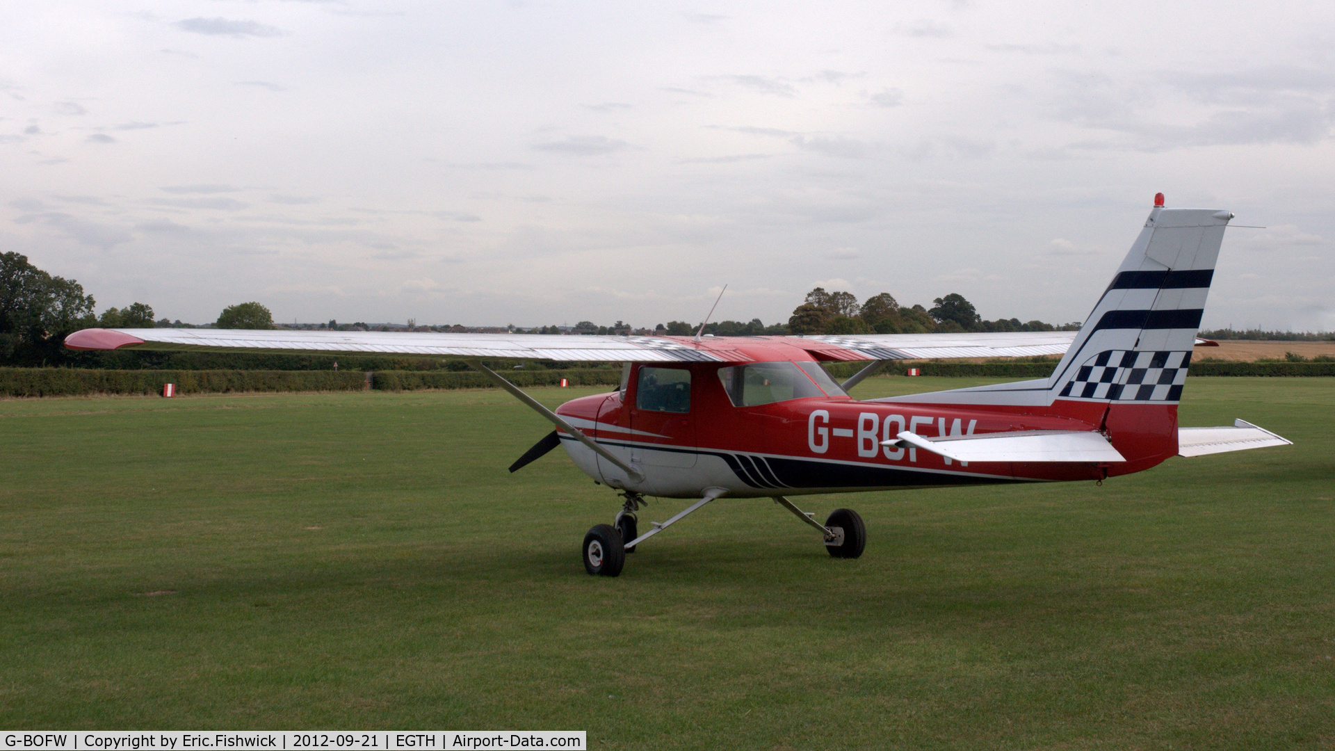 G-BOFW, 1975 Cessna A150M Aerobat C/N A150-0612, 1. G-BOFW at Shuttleworth (Old Warden) Aerodrome.