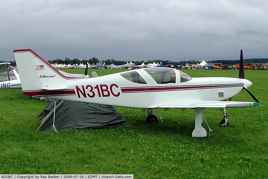 N31BC, 1991 Stoddard-Hamilton GLASAIR SH-3R C/N 3177, Stoddard-Hamilton Glasair III [3177] Tannheim~D 18/07/2009