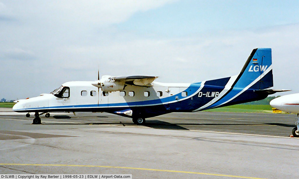 D-ILWB, 1984 Dornier 228-200 C/N 8035, Dornier Do.228-200 [8035] (LGW) Dortmund~D 23/05/1998