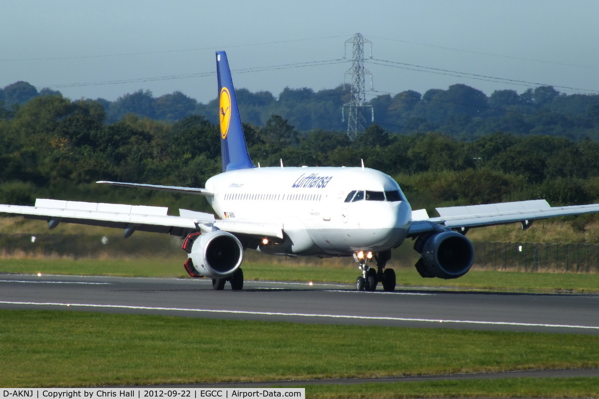 D-AKNJ, 2000 Airbus A319-112 C/N 1172, Lufthansa