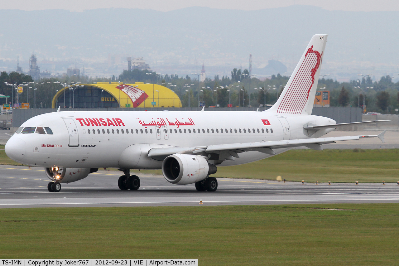 TS-IMN, 2000 Airbus A320-211 C/N 1187, Tunisair