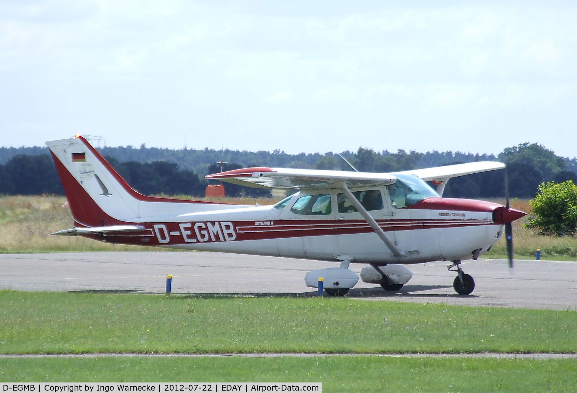 D-EGMB, Reims F172P C/N 2121, Cessna (Reims) F172P at Strausberg airfield