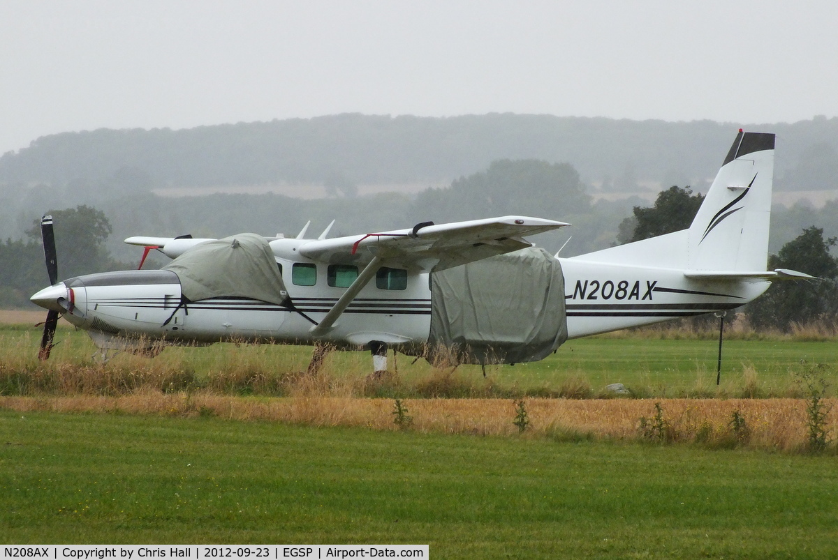 N208AX, 1998 Cessna 208B Grand Caravan C/N 208B0710, at Peterborough Sibson
