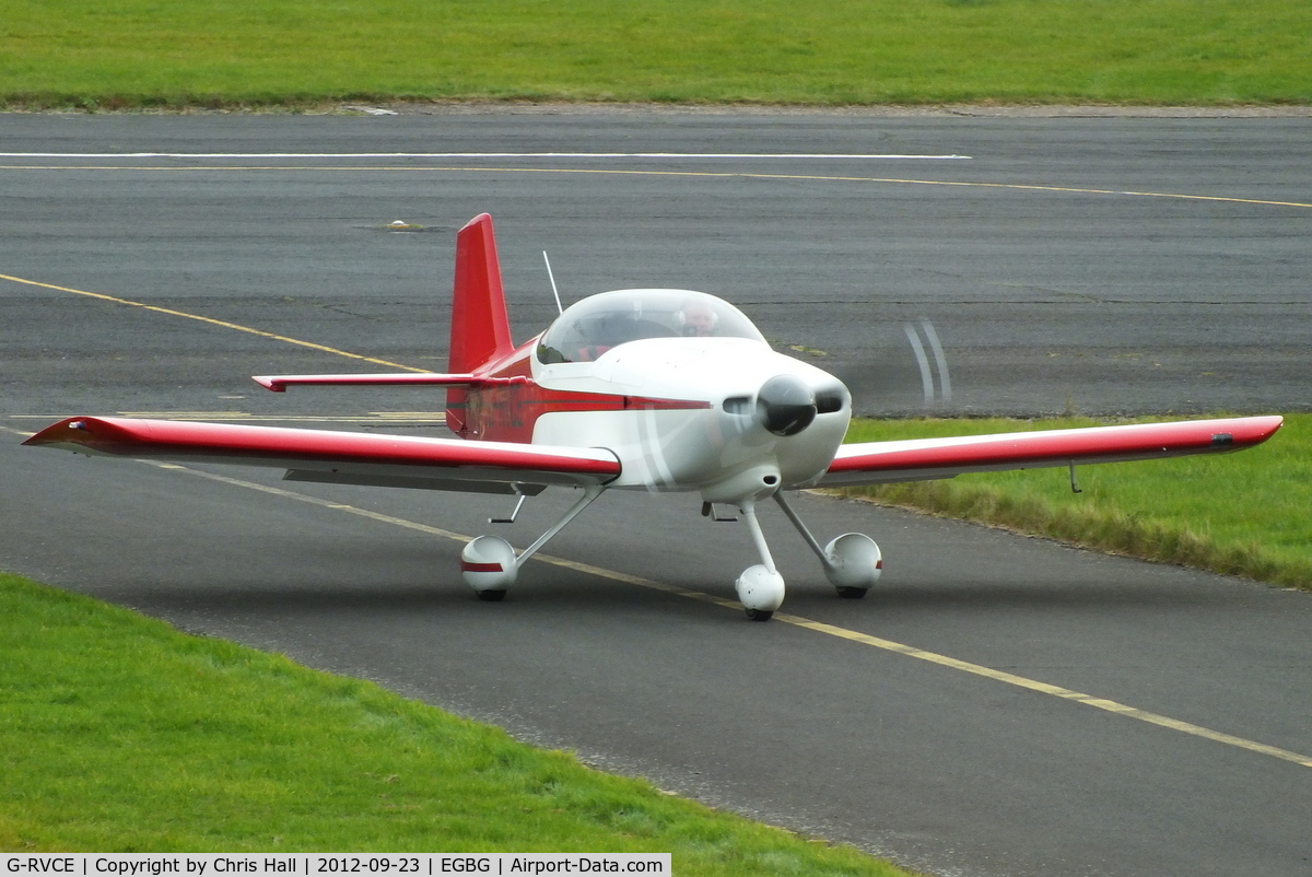G-RVCE, 2001 Vans RV-6A C/N PFA 181-13372, at Leicester Airport