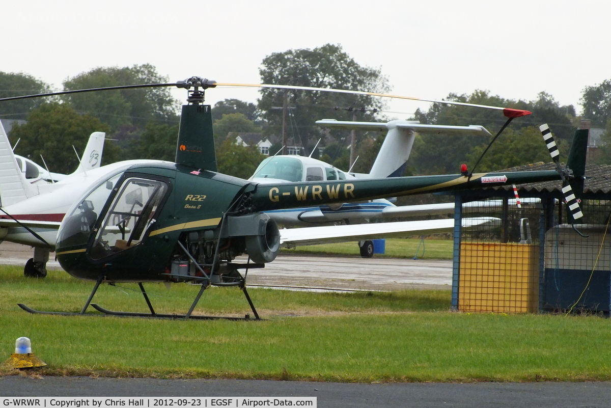 G-WRWR, 1999 Robinson R22 Beta II C/N 2964, MFH Helicopters Ltd
