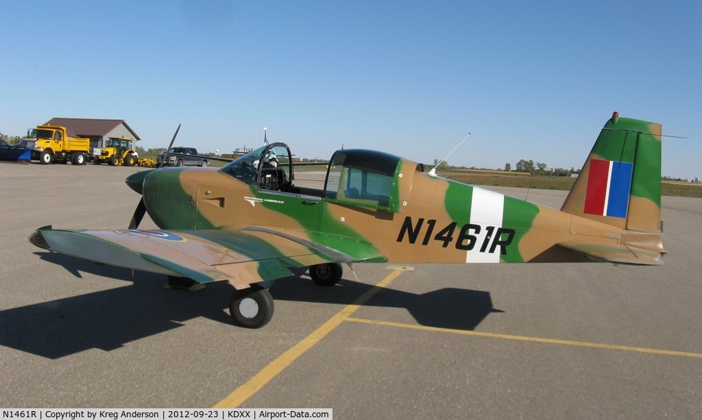 N1461R, 1975 Grumman American AA-1B Trainer C/N AA1B-0561, 2012 Lac Qui Parle County Airport Fly-in